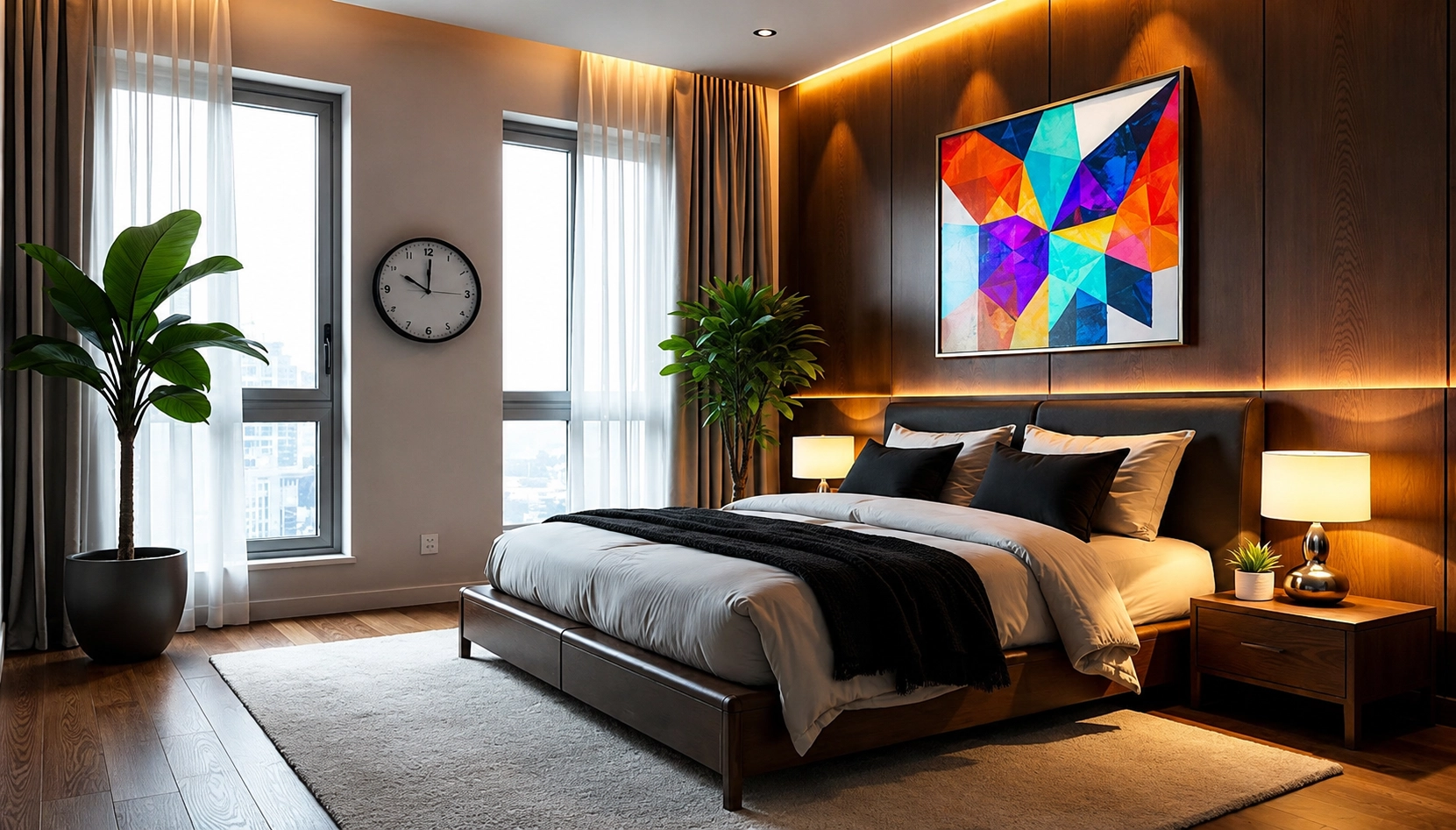 image of bedroom interior design in mumbai