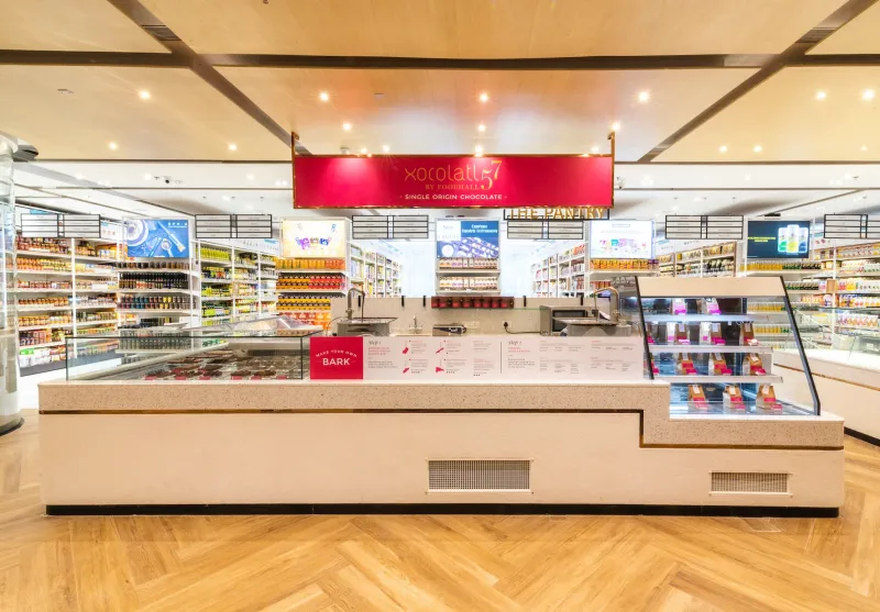 Retail store fit out built to an approved prototype for a multi-location rollout
